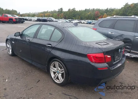 2013 BMW 550I z USA, uszkodzony, nr VIN WBAFR9C57DDX79694